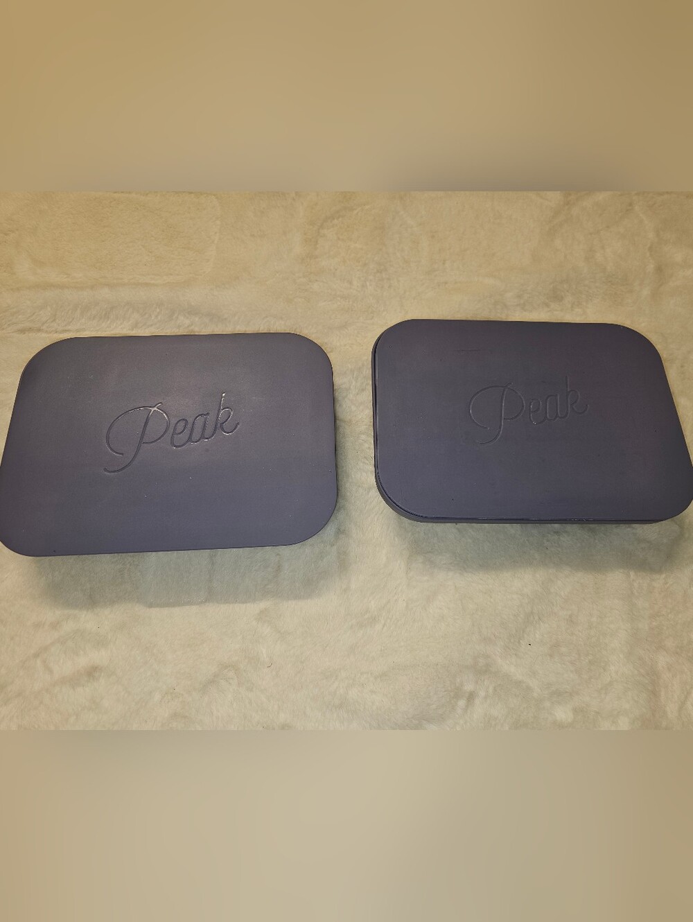 W&P Peak Silicone Ice Trays With Lids And Internal Steel Frame Set Of 2